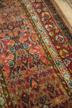 2.5x13.5 Antique Serab Rug Runner