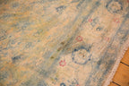 9x14.5 Vintage Distressed Bulgarian Herati Design Carpet