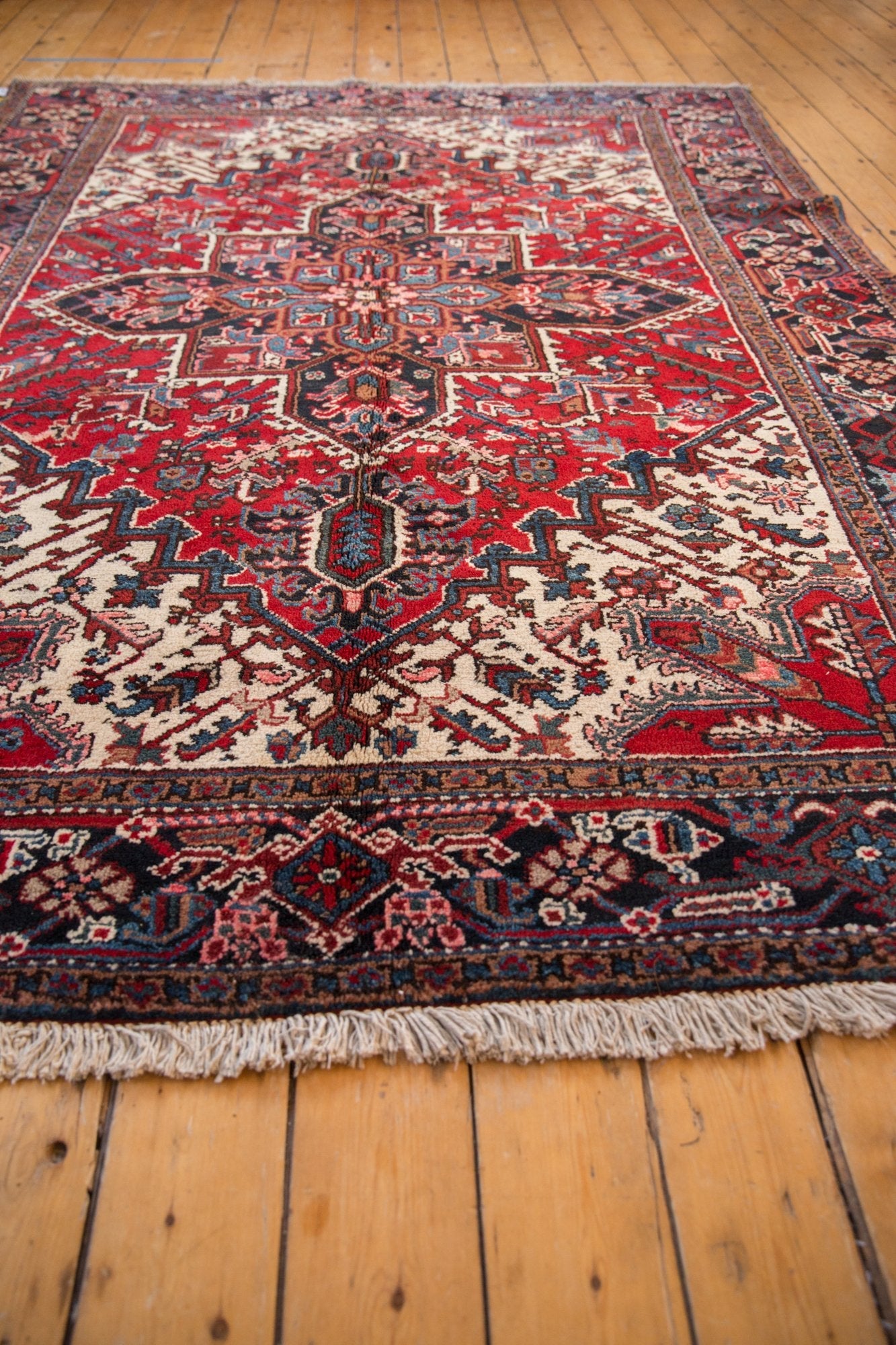 6.5x9 Vintage Mehrivan Carpet