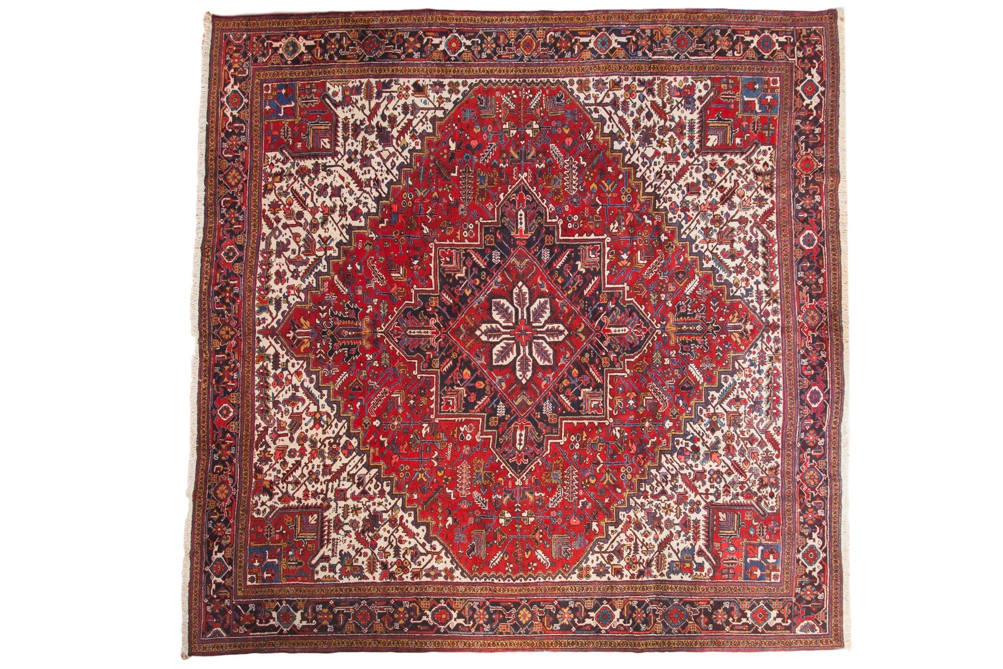12.5x12.5 Vintage Mehrivan Square Carpet