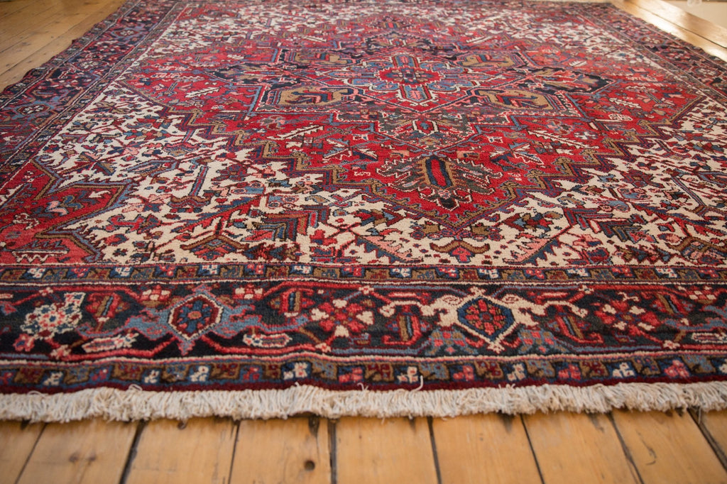 9.5x10 Vintage Mehrivan Square Carpet