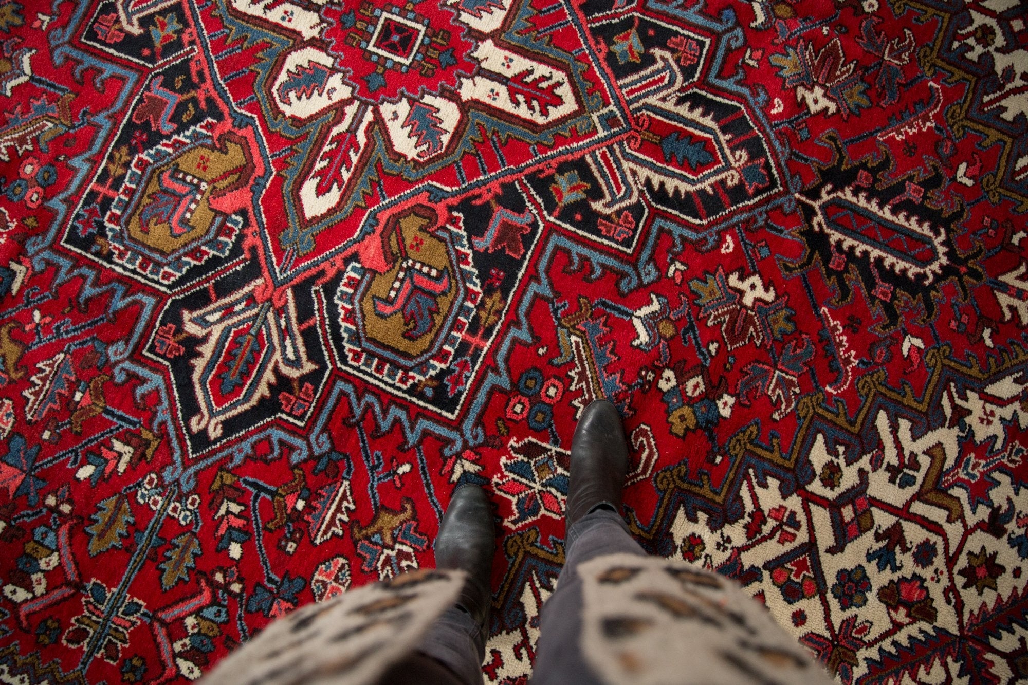 11x12 Vintage Mehrivan Square Carpet