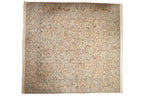 11x11.5 Vintage Tabriz Square Carpet