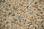 11x11.5 Vintage Tabriz Square Carpet
