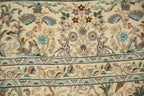 11x11.5 Vintage Tabriz Square Carpet