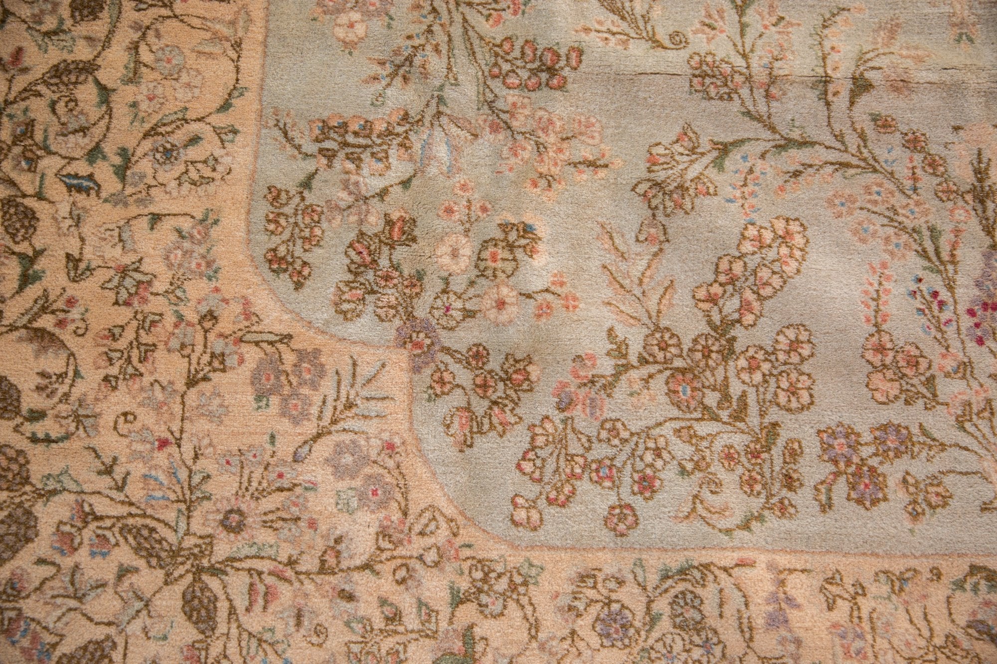 11.5x15 Vintage Tabriz Carpet