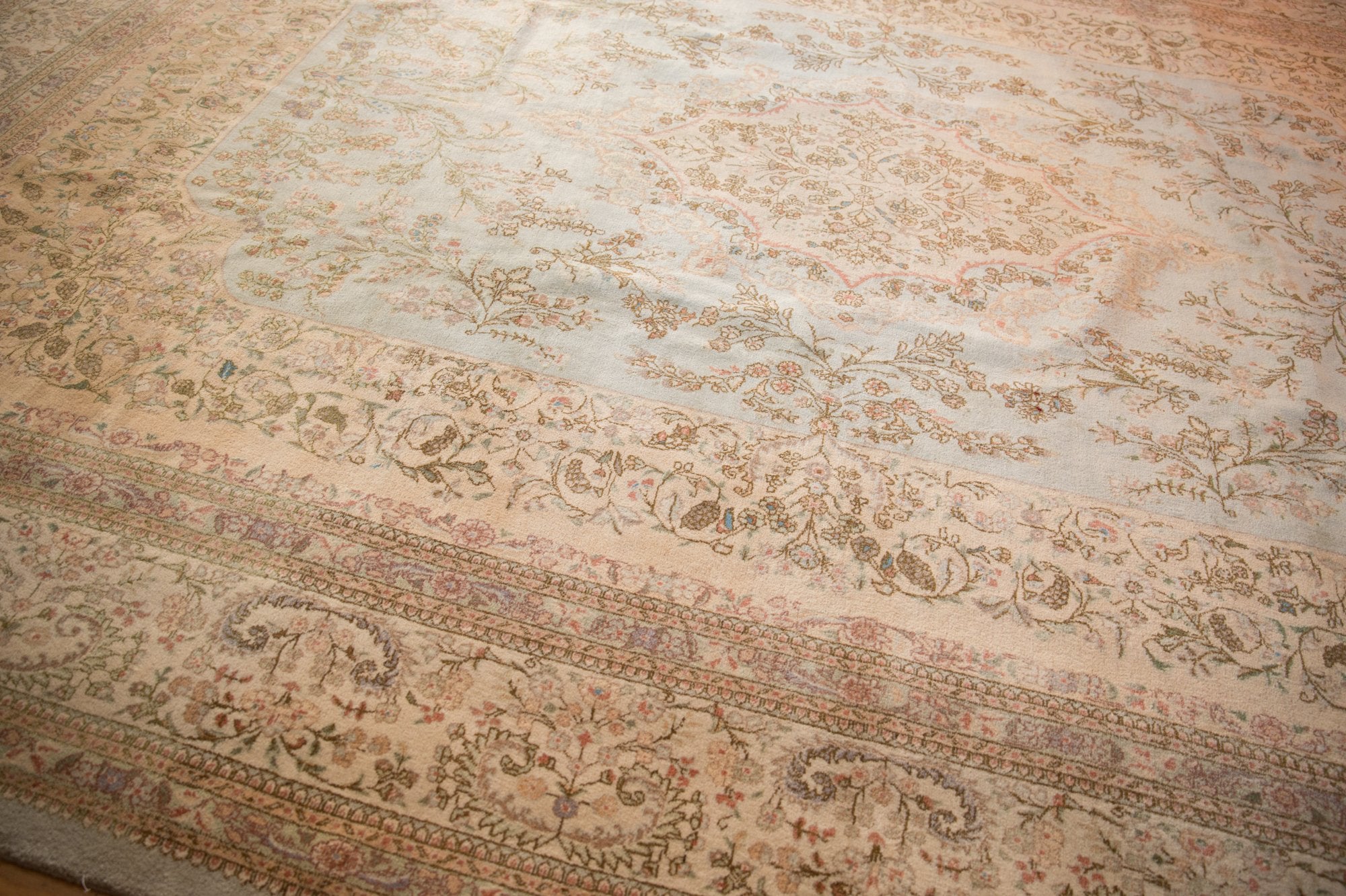 11.5x15 Vintage Tabriz Carpet