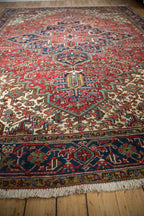 9.5x12.5 Vintage Mehrivan Carpet