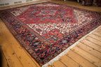9.5x11.5 Vintage Heriz Carpet