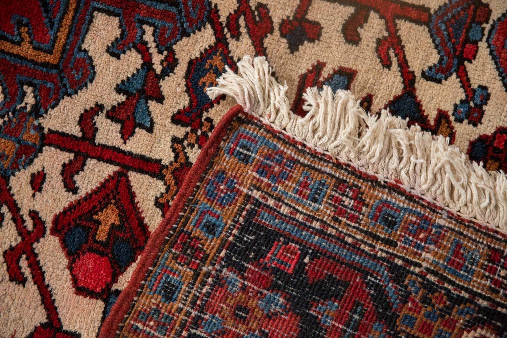 9.5x11.5 Vintage Heriz Carpet