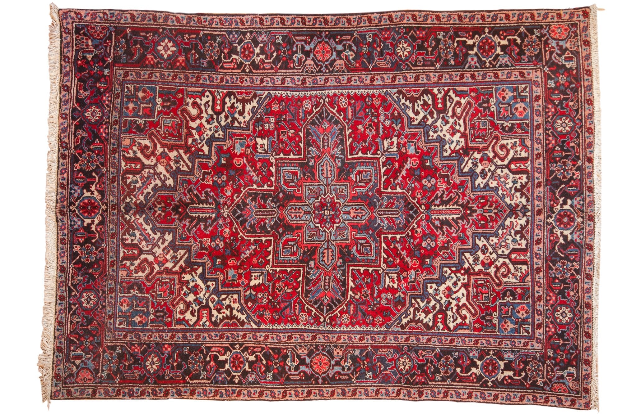 7x9.5 Vintage Mehrivan Carpet