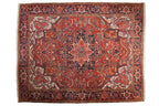 9x12 Vintage Heriz Carpet