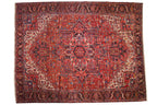 11x14.5 Vintage Heriz Carpet