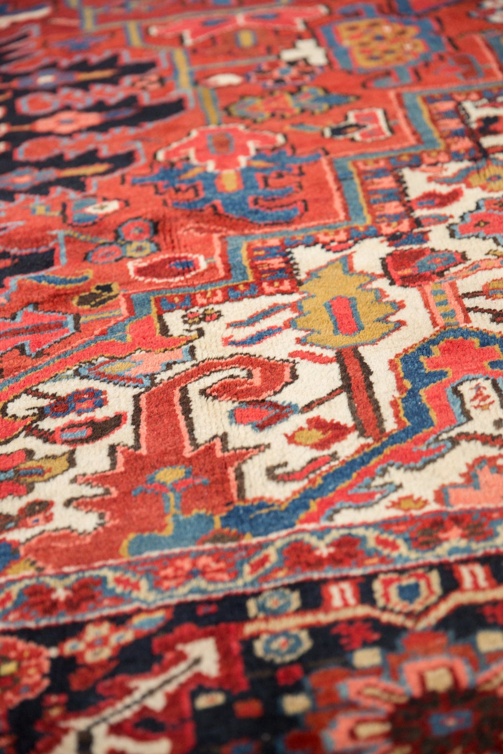 11x14.5 Vintage Heriz Carpet