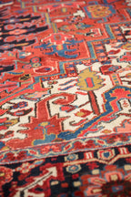 11x14.5 Vintage Heriz Carpet