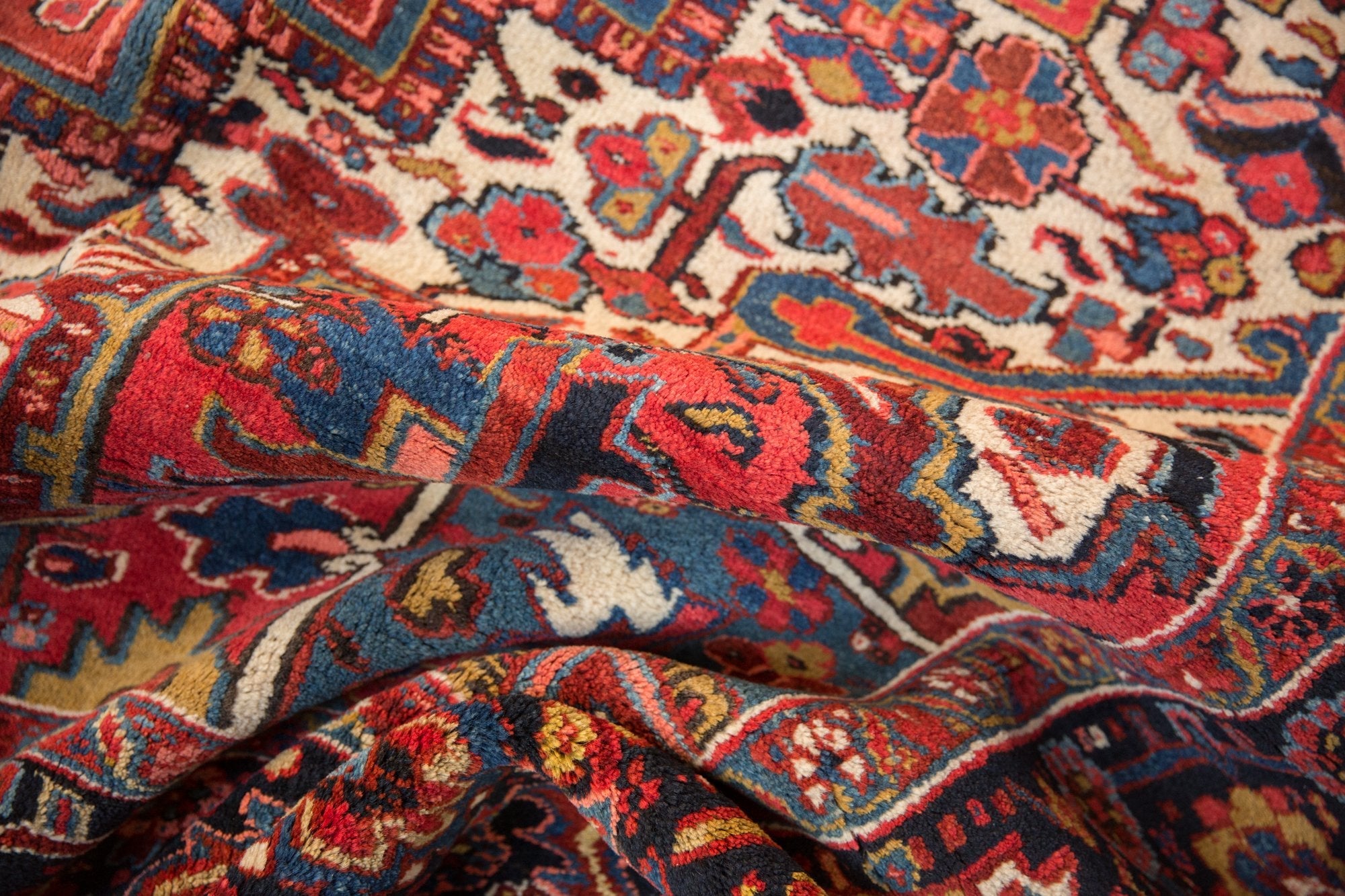 11x14.5 Vintage Heriz Carpet