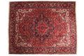 10x13 Vintage Heriz Carpet