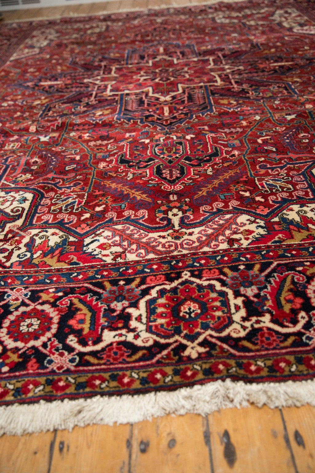 10x13 Vintage Heriz Carpet