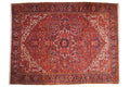 10.5x14.5 Vintage Heriz Carpet