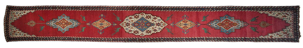 3.5x24 Antique Karabagh Rug Runner