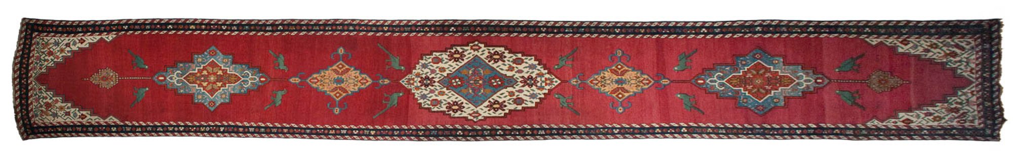 3.5x24 Antique Karabagh Rug Runner