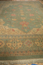 10x13.5 New Tea Washed Indian Soumac Design Carpet