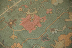 10x13.5 New Tea Washed Indian Soumac Design Carpet