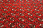 11.5x14 Vintage Bokhara Design Carpet