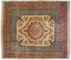 13.5x16 Vintage Fine Kerman Carpet
