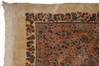 13.5x16 Vintage Fine Kerman Carpet