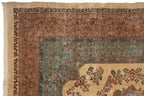 13.5x16 Vintage Fine Kerman Carpet