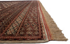 14.5x16.5 Vintage Fine Pakistani Bokhara Design Carpet