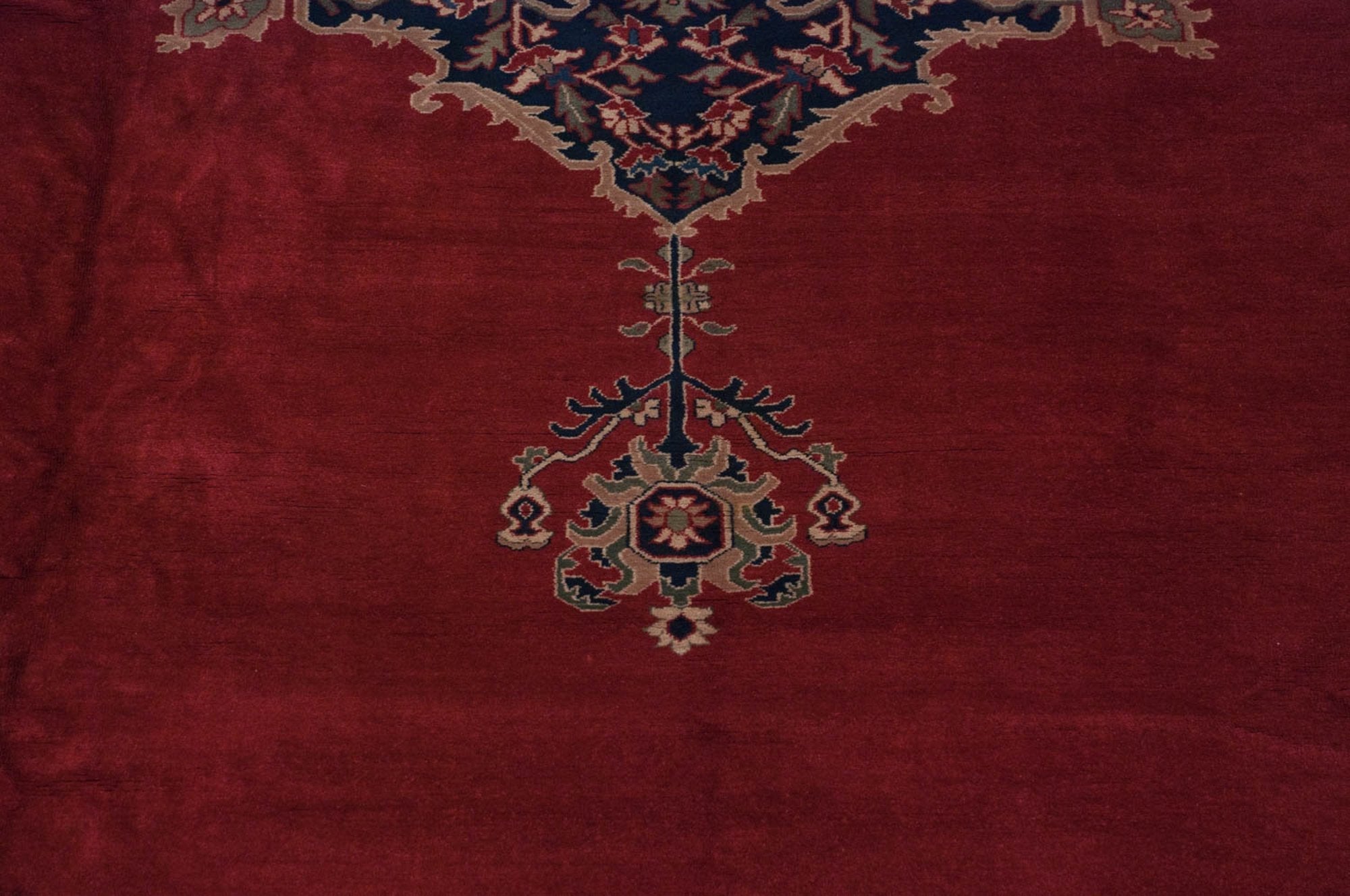 15x19.5 Vintage Oushak Carpet