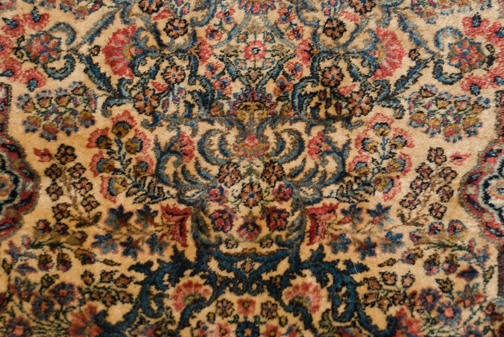 3x15.5 Vintage Kerman Rug Runner