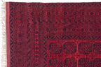 15x15 Vintage Afghani Ersari Design Square Carpet