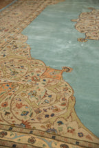 11x14 Vintage Tabriz Carpet