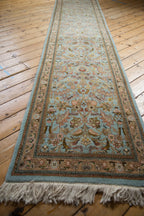 2.5x12.5 Vintage Tabriz Rug Runner