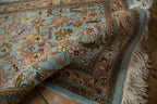 2.5x12.5 Vintage Tabriz Rug Runner