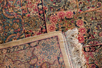 11.5x19.5 Vintage Lavar Kerman Carpet
