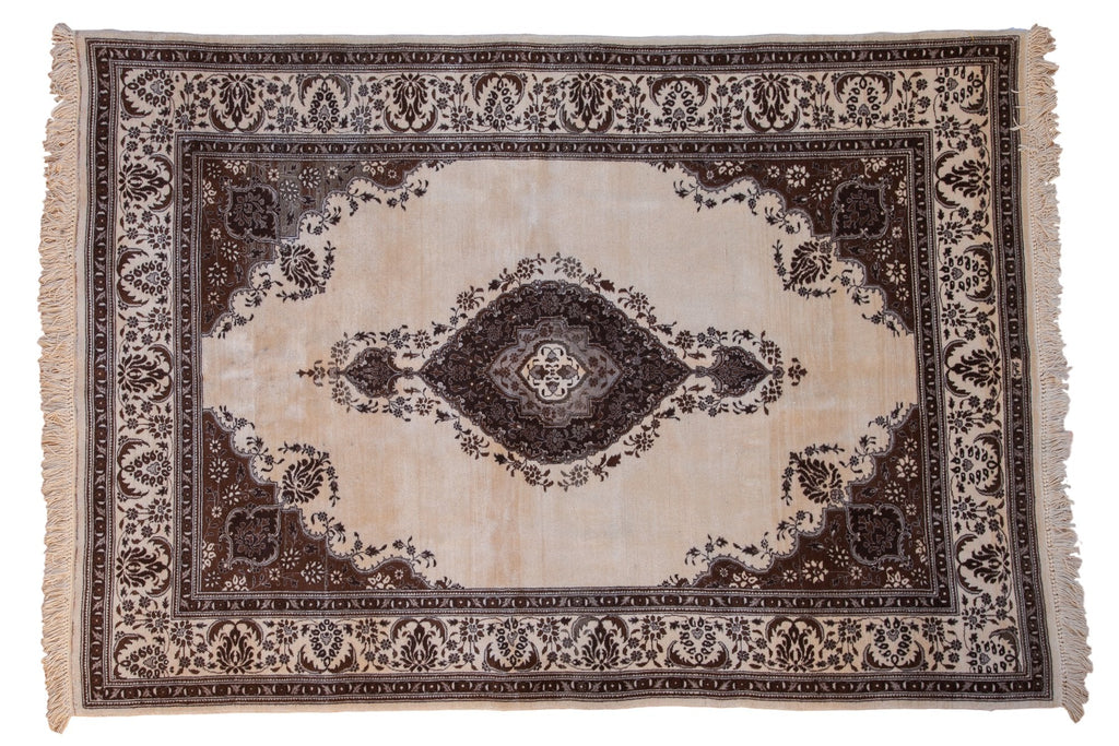 6.5x9 Vintage Tabriz Carpet