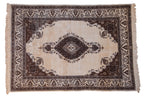 6.5x9 Vintage Tabriz Carpet