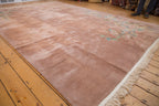 RESERVED 8.5x12 Vintage Japanese Art Deco Design Carpet