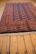 5x8 Vintage Fine Pakistani Bokhara Design Carpet