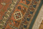 10x13.5 Vintage Serapi Indian Soumac Design Carpet