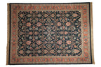 9x12 Vintage Serapi Indian Soumac Design Carpet