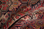 5x6 Vintage Heriz Square Rug