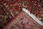 5x6 Vintage Heriz Square Rug