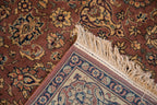 5.5x8 Vintage Romanian Tabriz Design Carpet