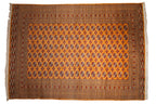 10x14 Vintage Fine Pakistani Bokhara Design Carpet
