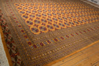 10x14 Vintage Fine Pakistani Bokhara Design Carpet